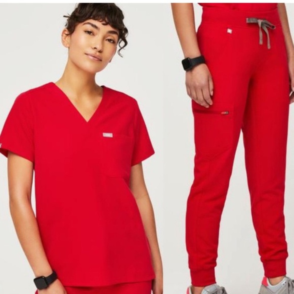Figs SET - Pop Red